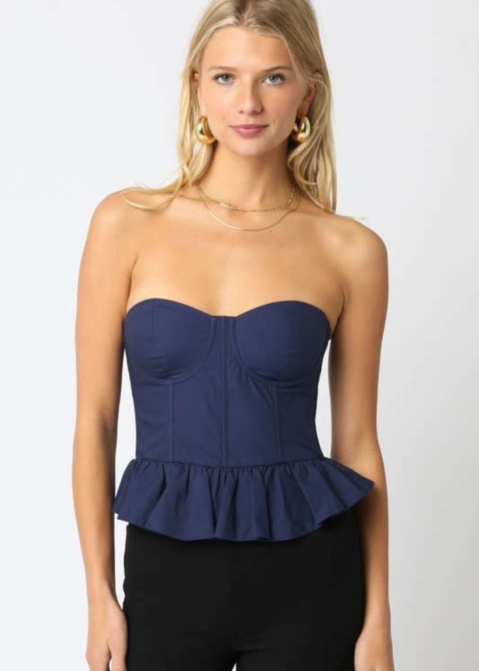 Pretty Peplum Top (5 Colors)