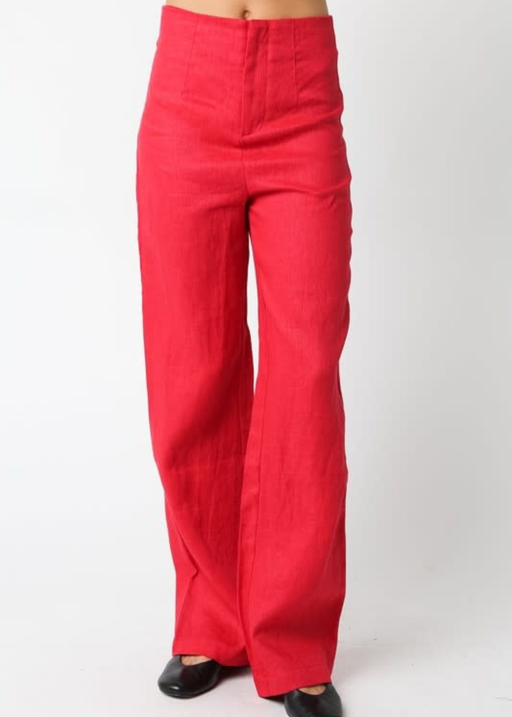 Easy Breezy White Linen Pants