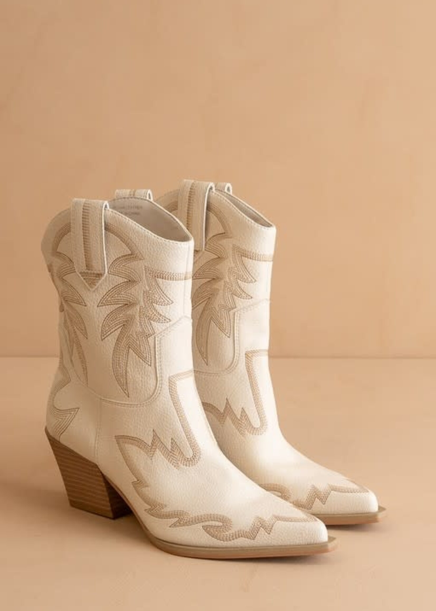 Embroidered Cowboy Boots (2 Colors)