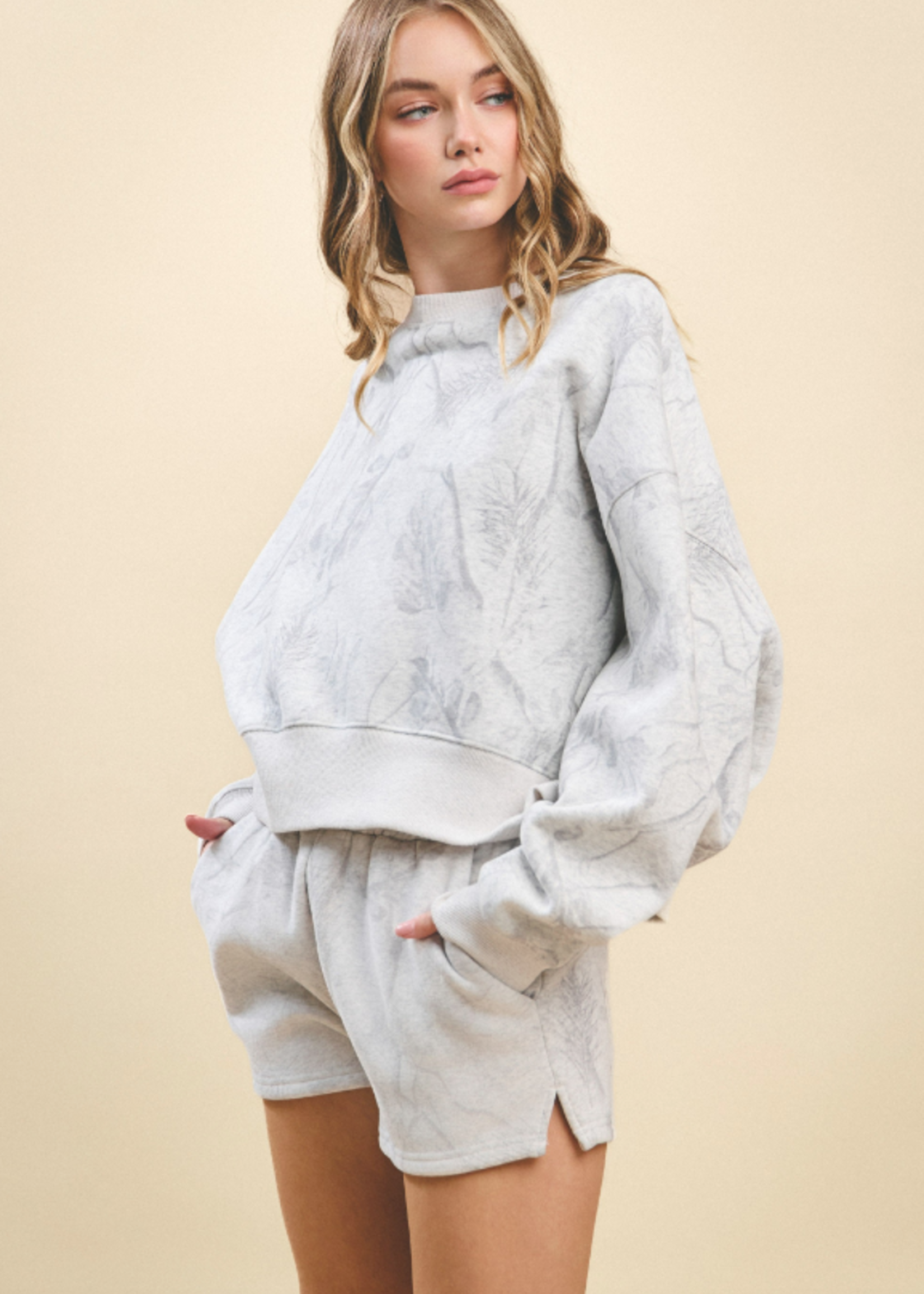 Camouflage Sweat Short