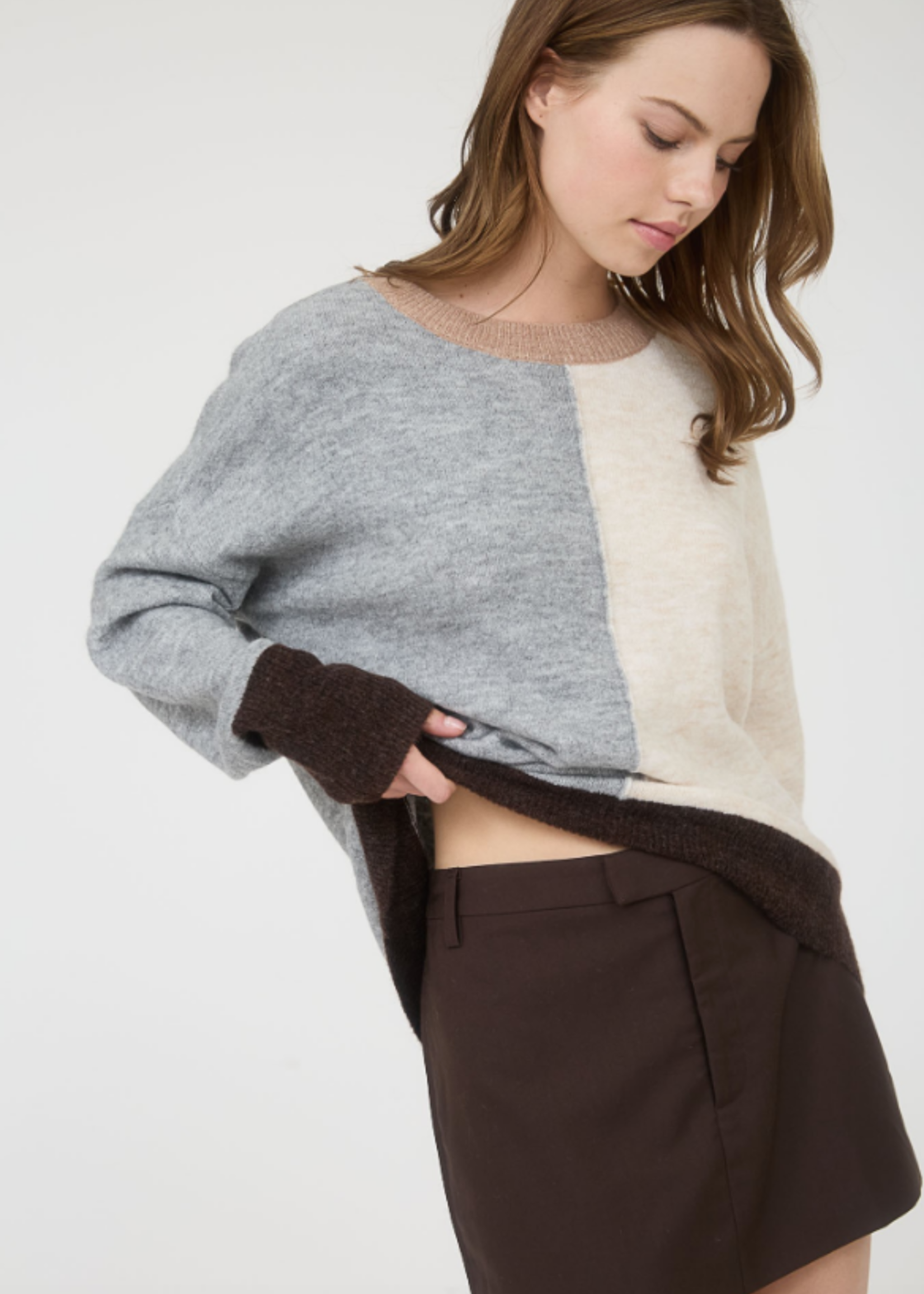 Colorblock Sweater