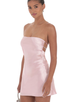 Pretty Pink Pearl Detail Dress