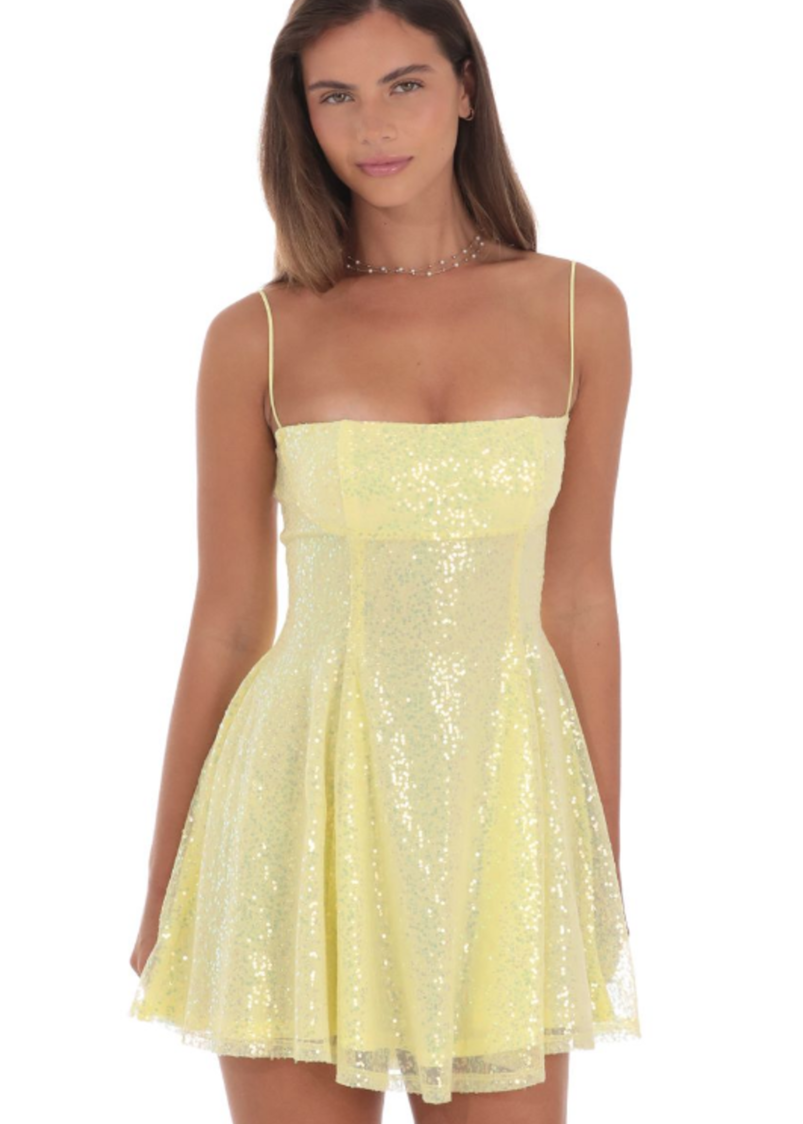 Yellow Sparkle Dress