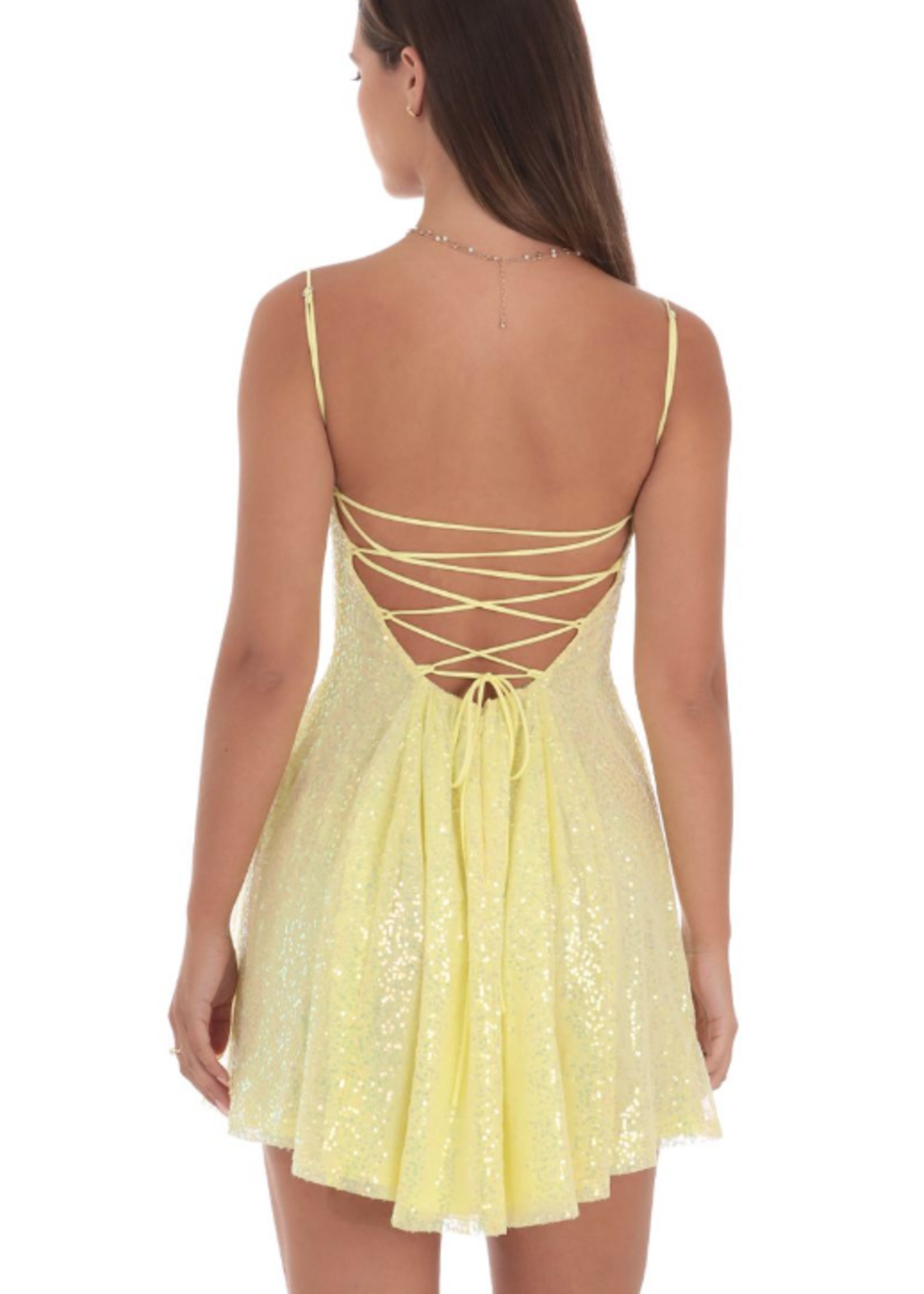 Yellow Sparkle Dress
