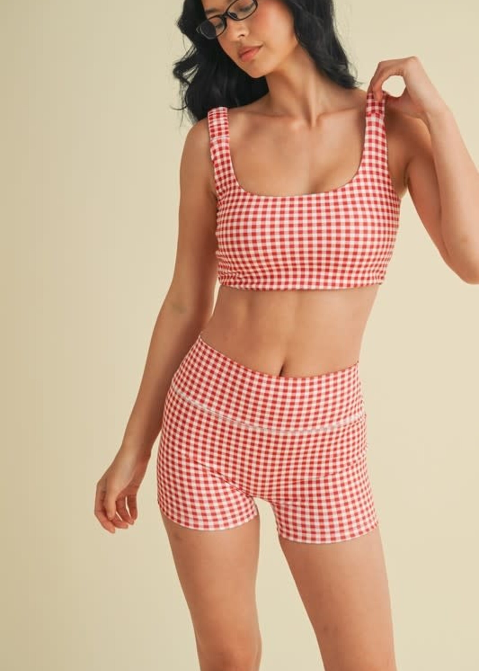 Gingham Bra Top (3 Colors)