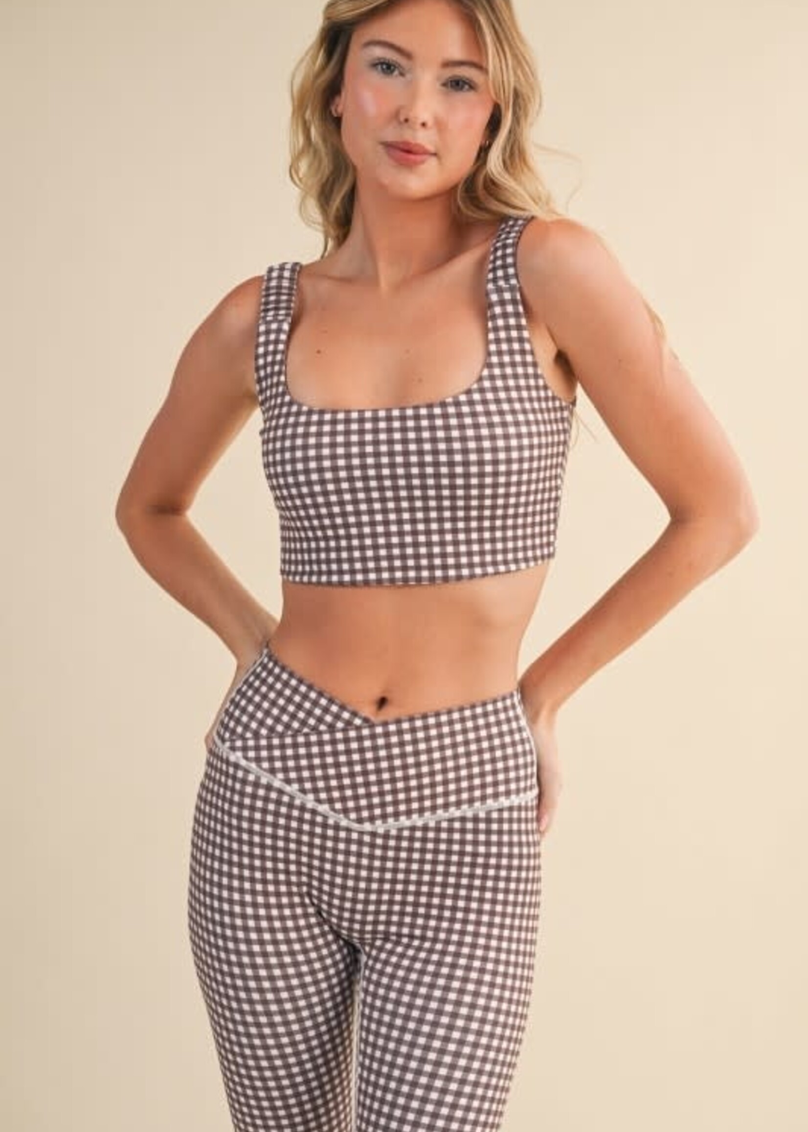 Gingham Bra Top (3 Colors)