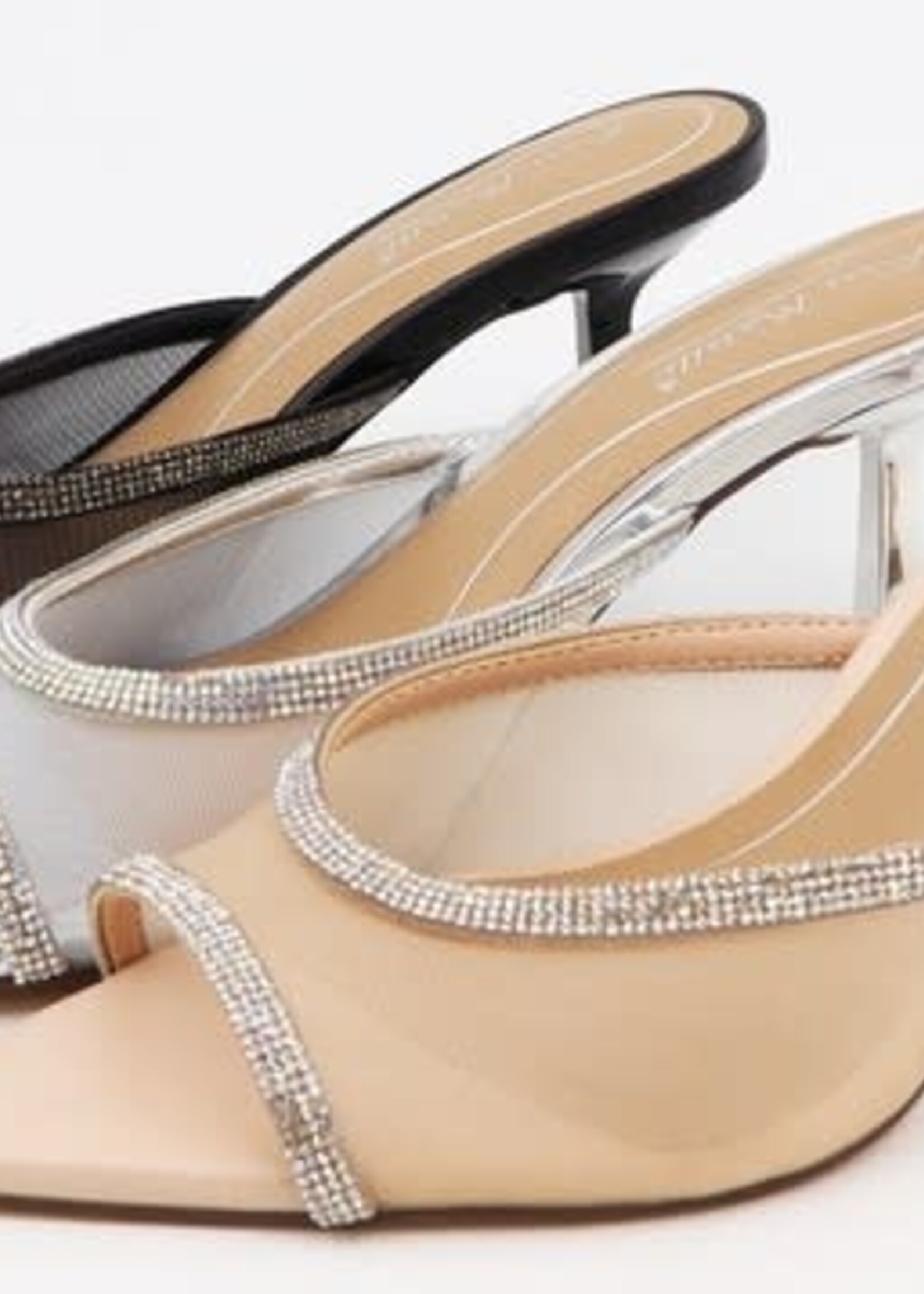 To The Pointe Sparkle Heels