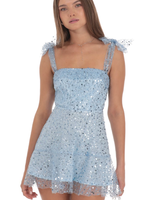 Blue Sparkle Dress