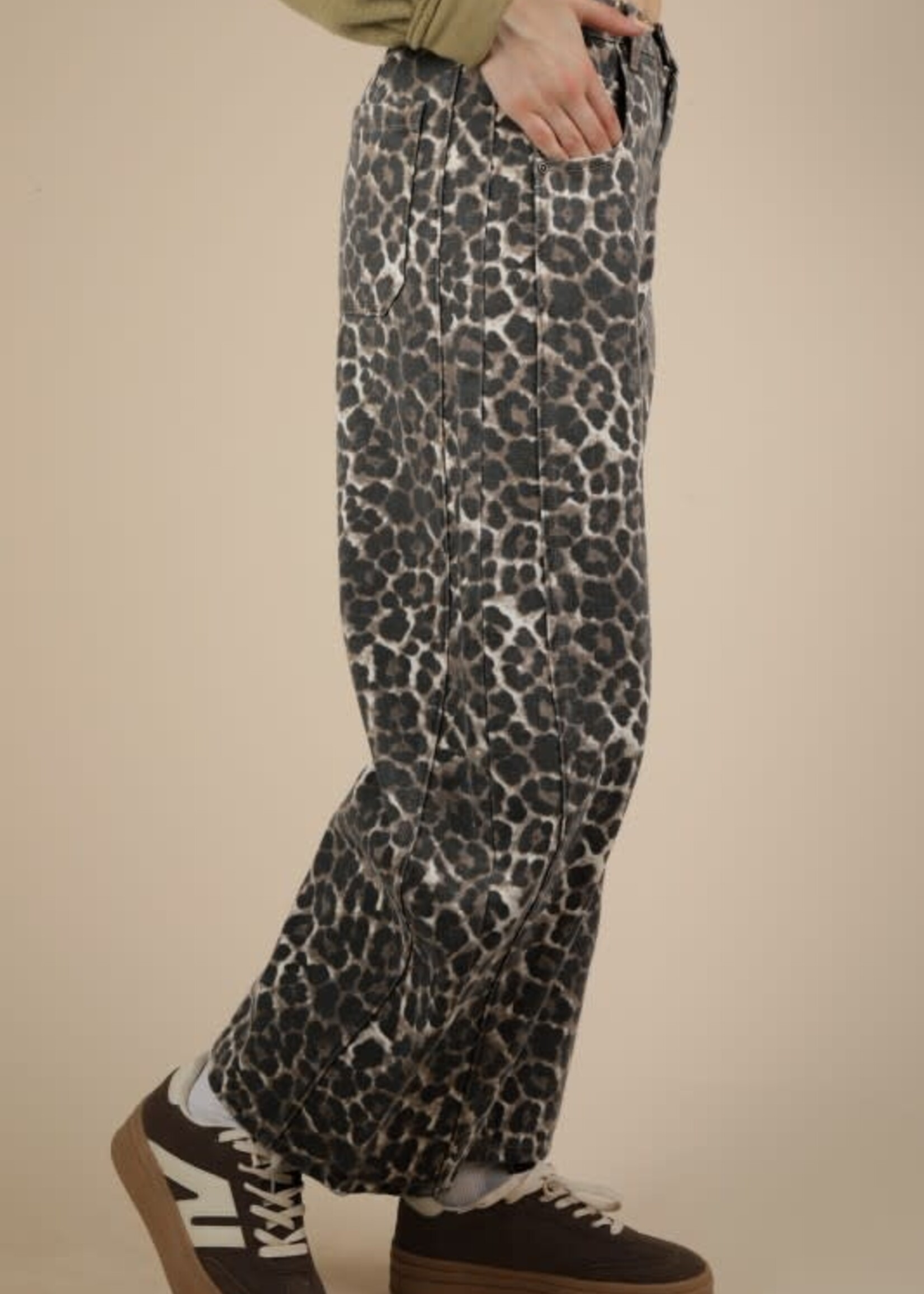 Leopard Denim