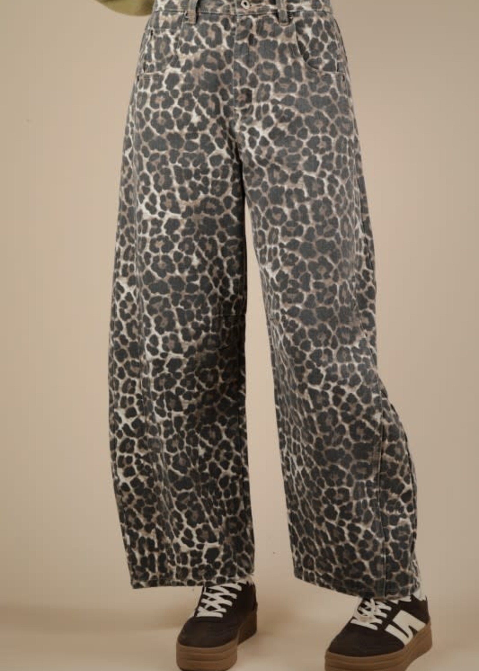 Leopard Denim
