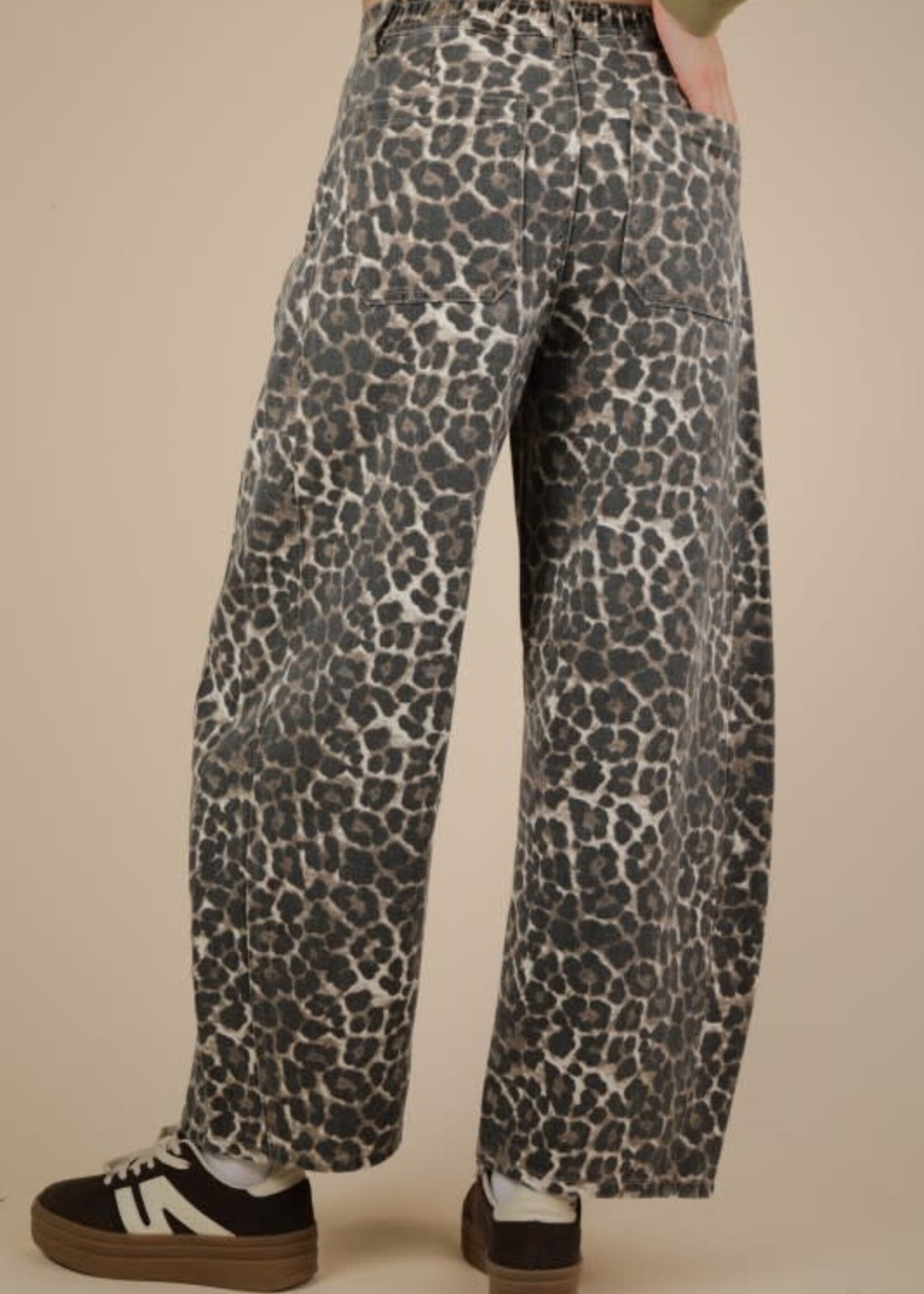 Leopard Denim