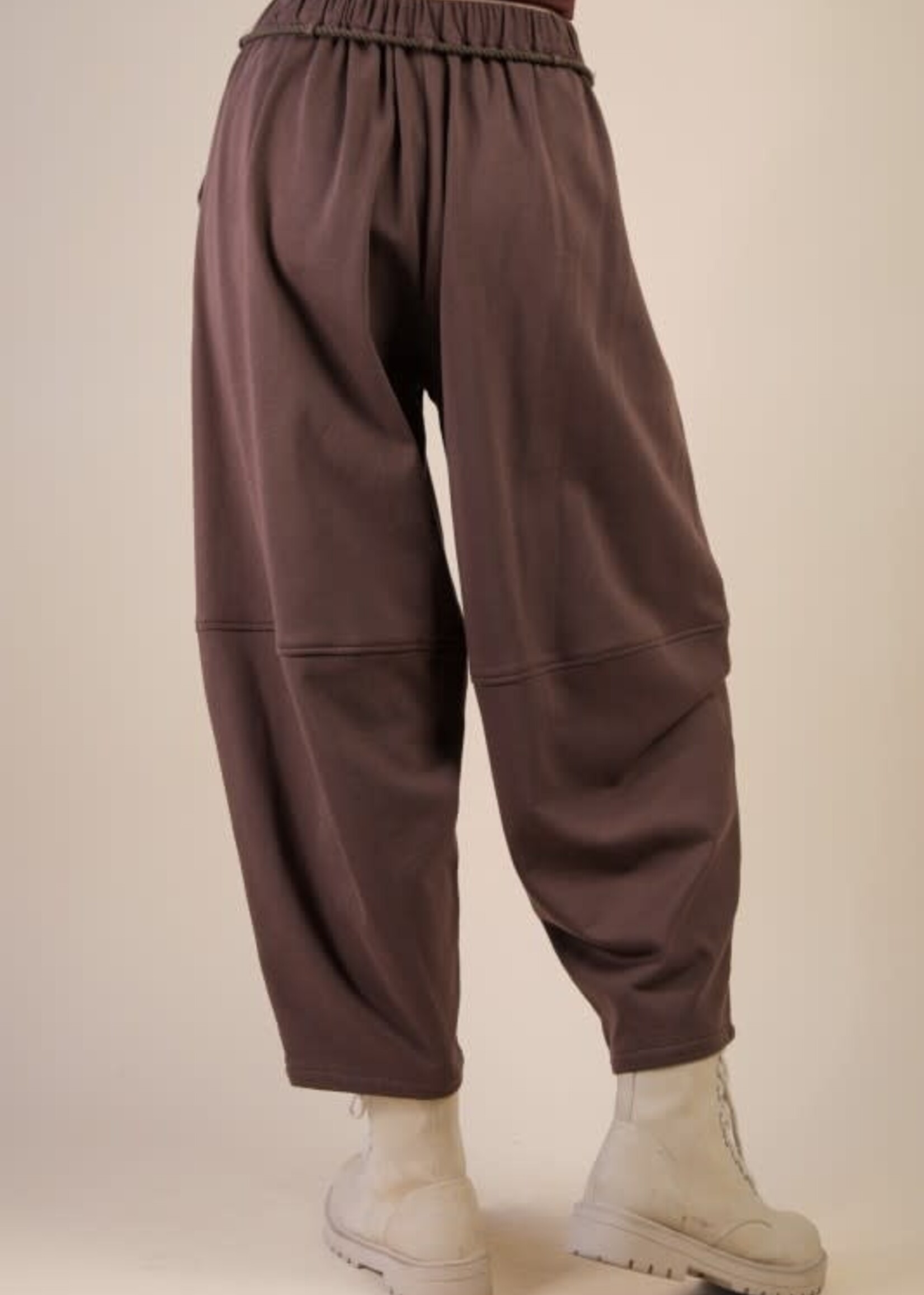 Solid Barrell Joggers (2 Colors)