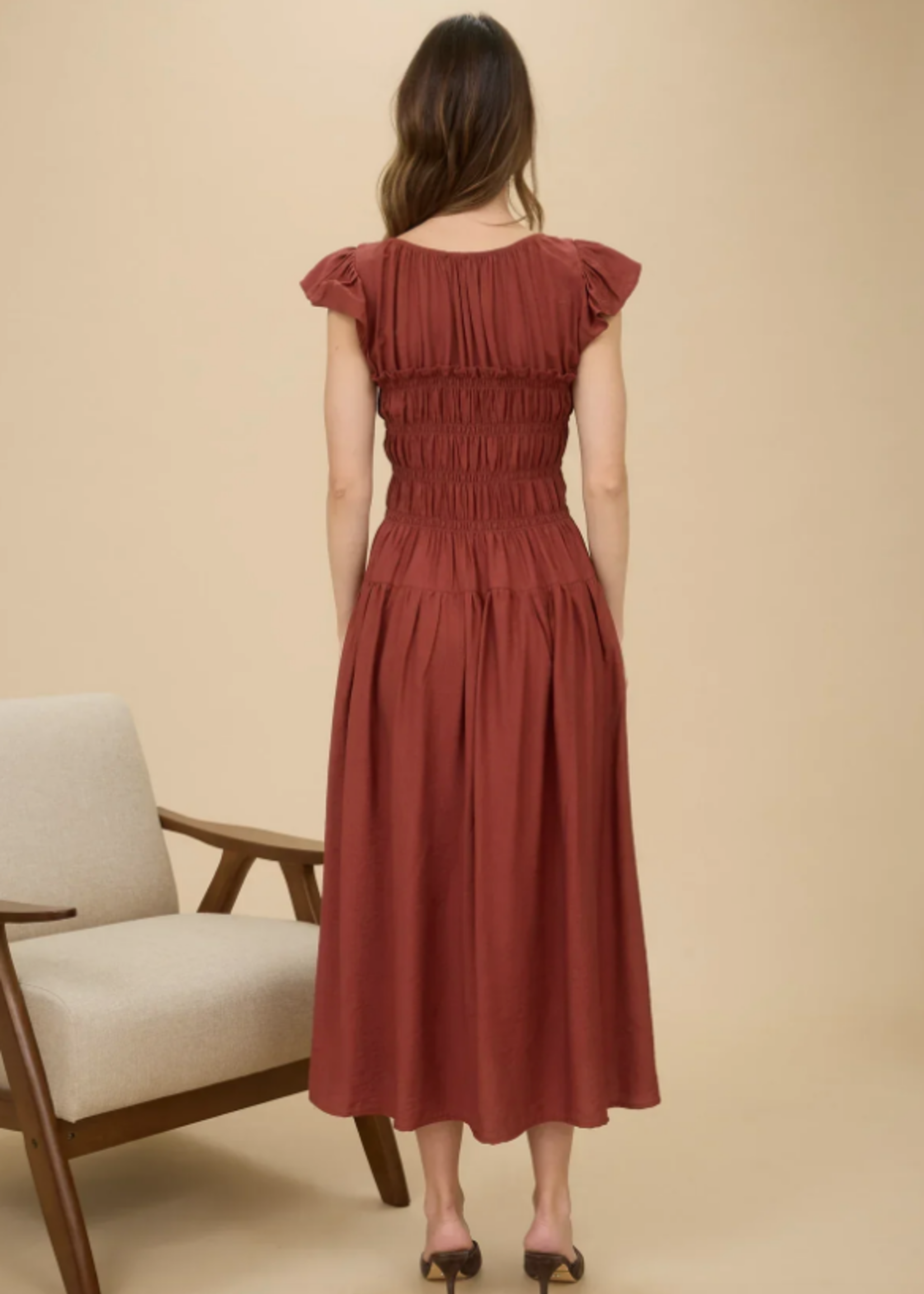 Fall Impression Midi Dress