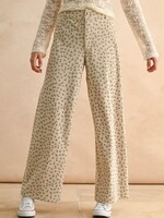 Fall Floral Corduroy Pants