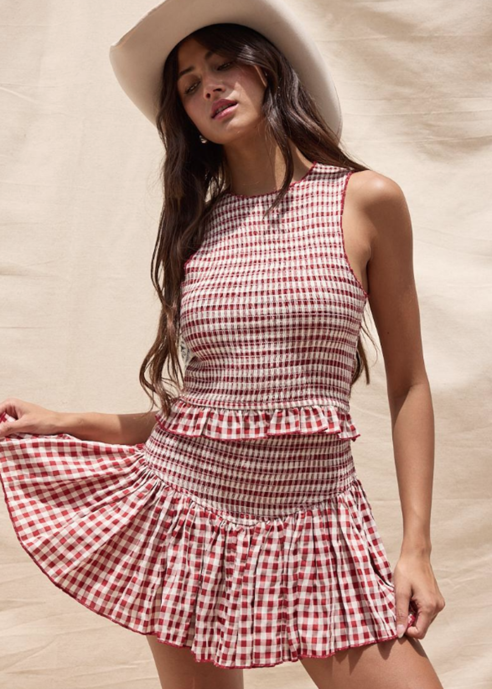 Gingham Girl Skort (2 Colors)