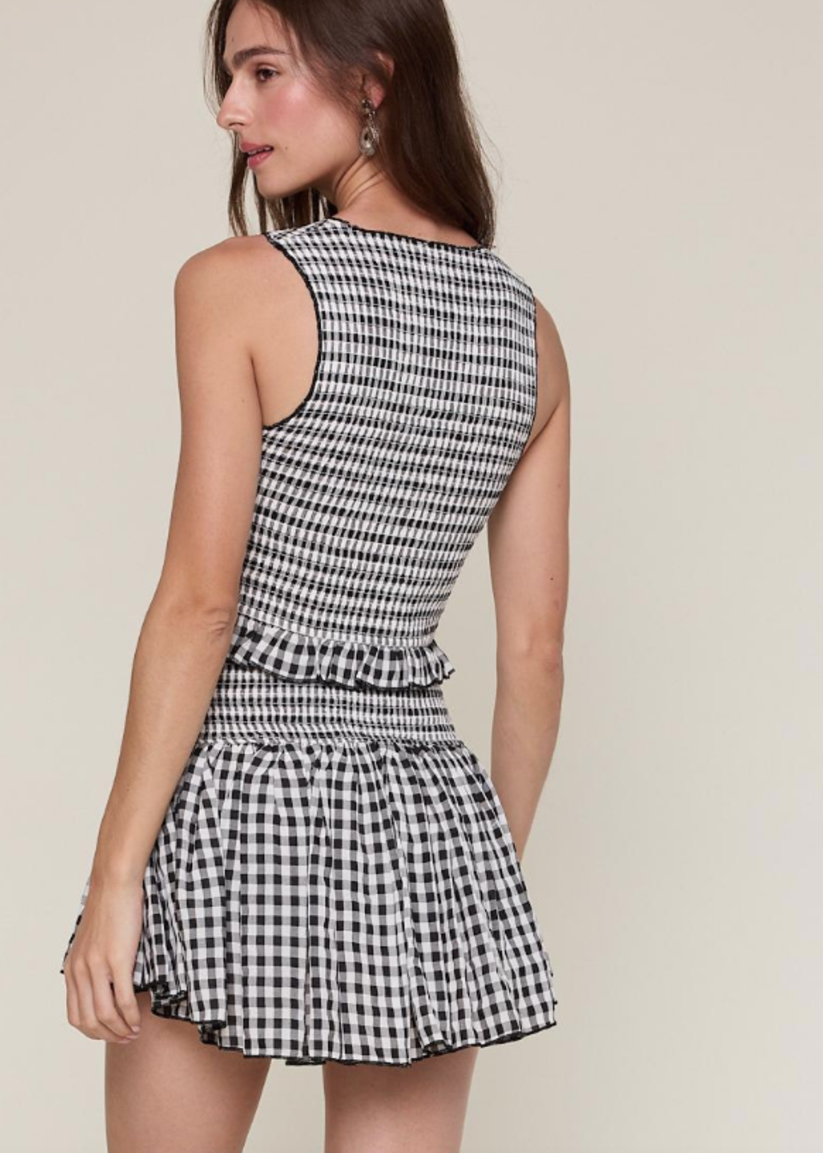 Gingham Girl Skort (2 Colors)