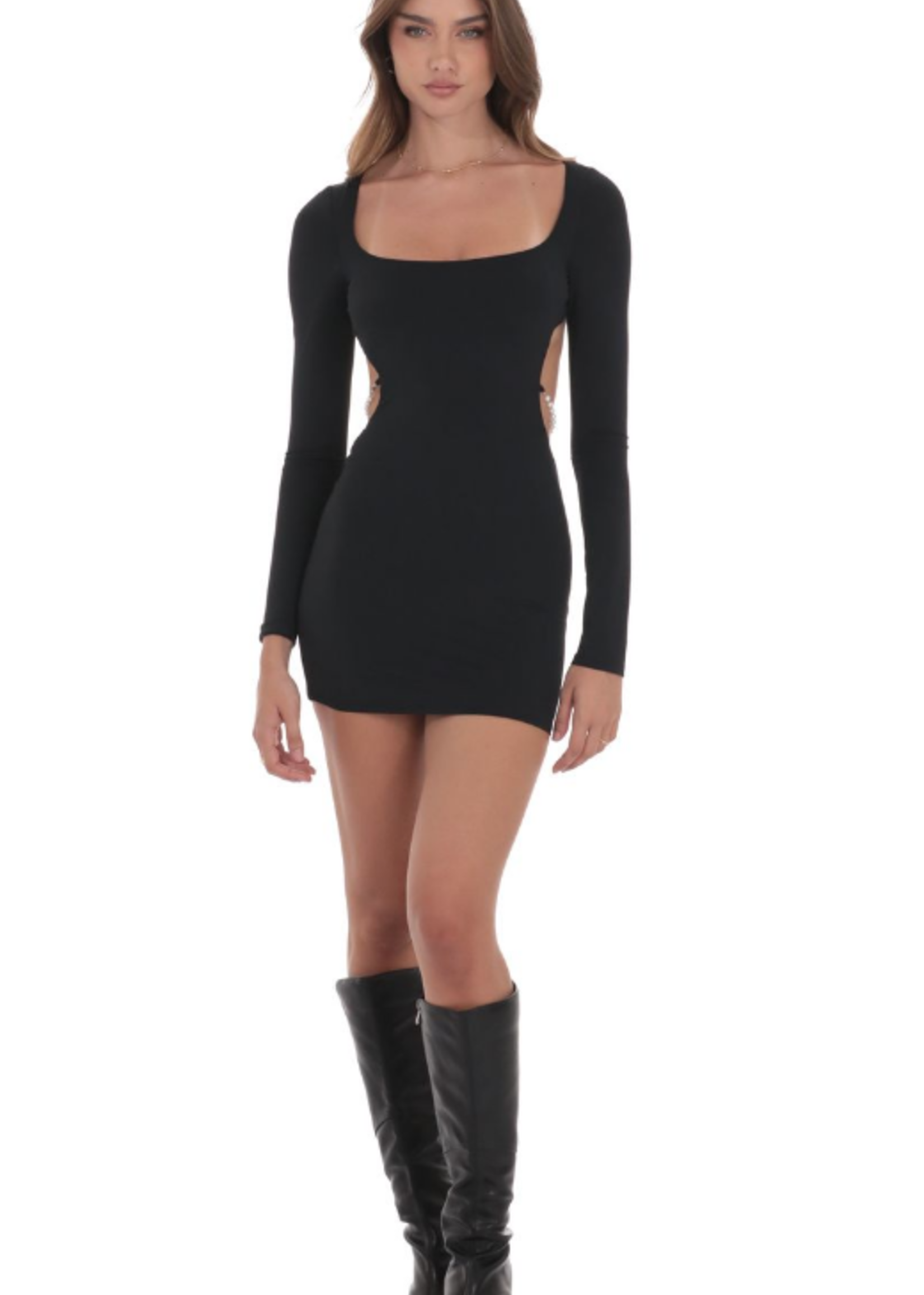 Beautiful Pearl Back LBD