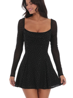 Touch of Sparkle Rhinestone LBD