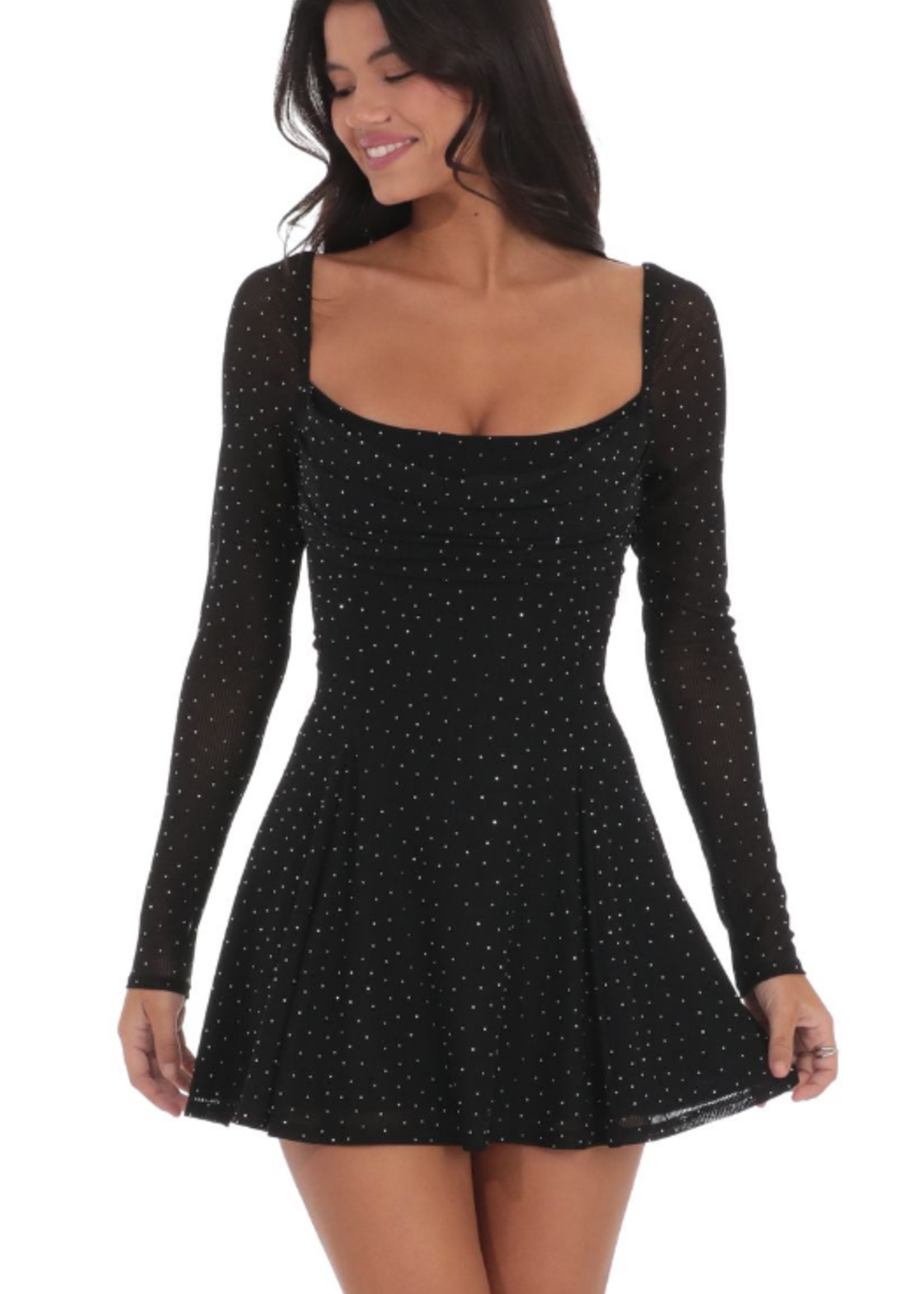 Touch of Sparkle Rhinestone LBD