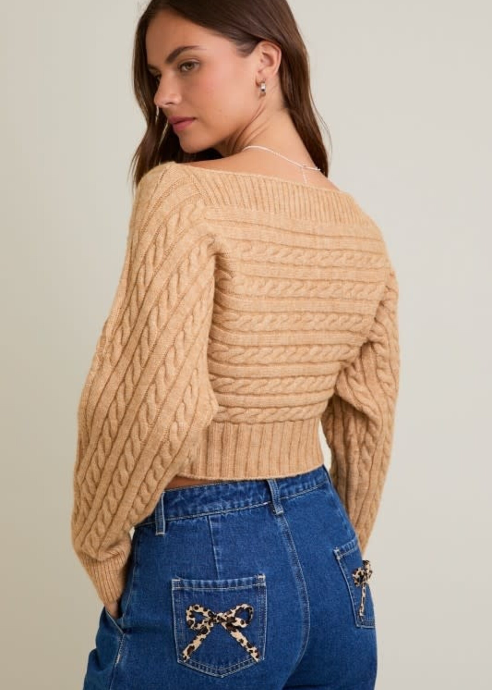 Off Shoulder Sweater (2 Colors)