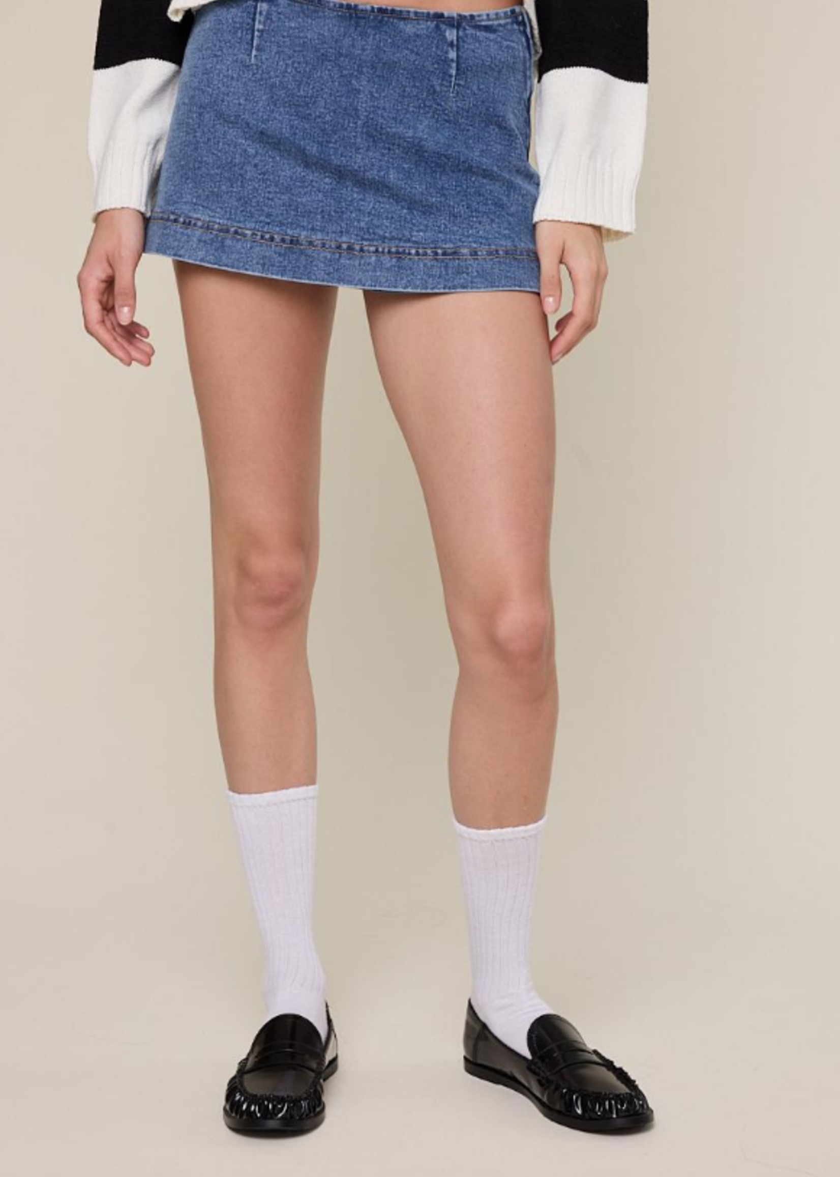 Right On Denim Skort