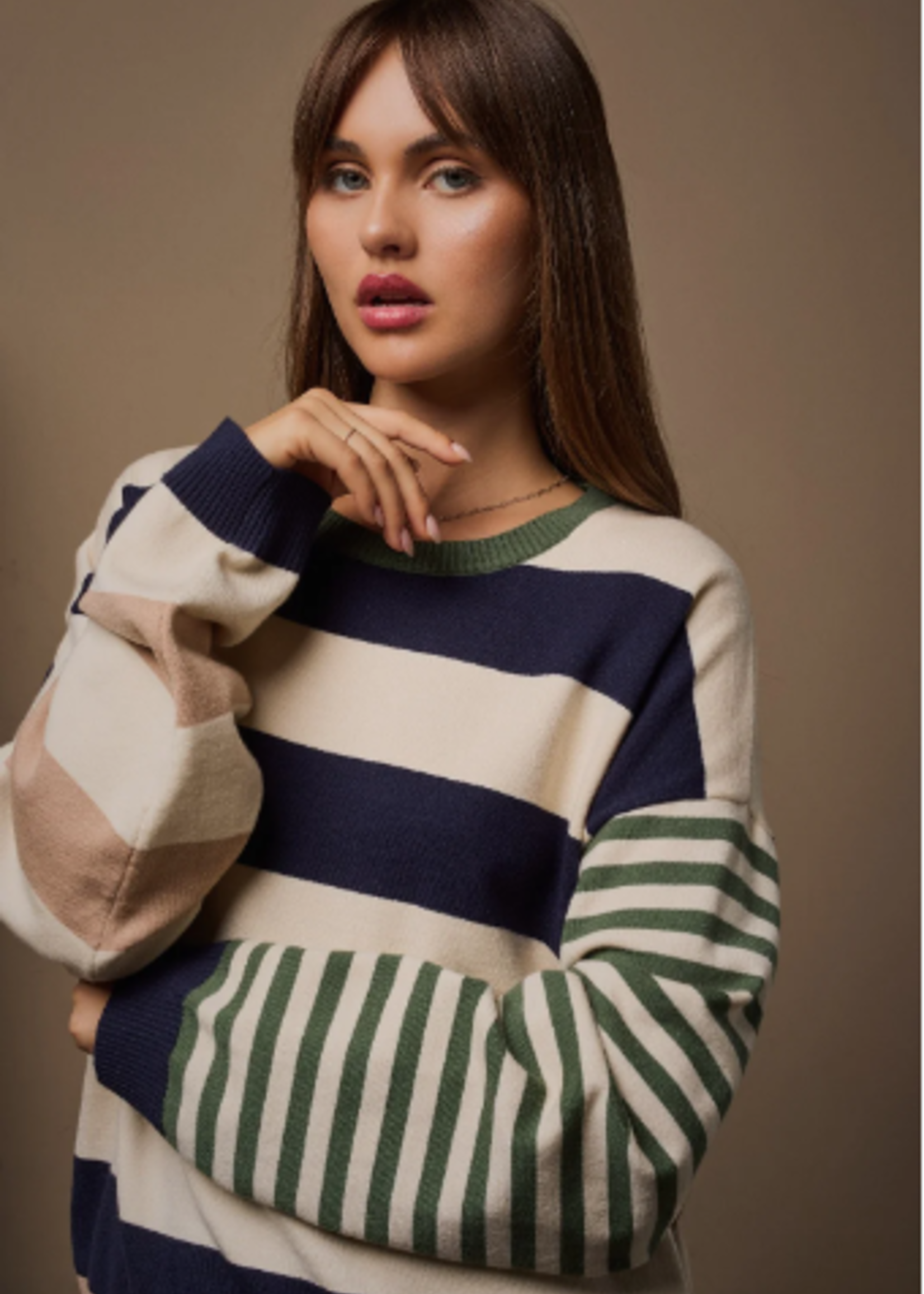 Fall Moment Stripe Sweater