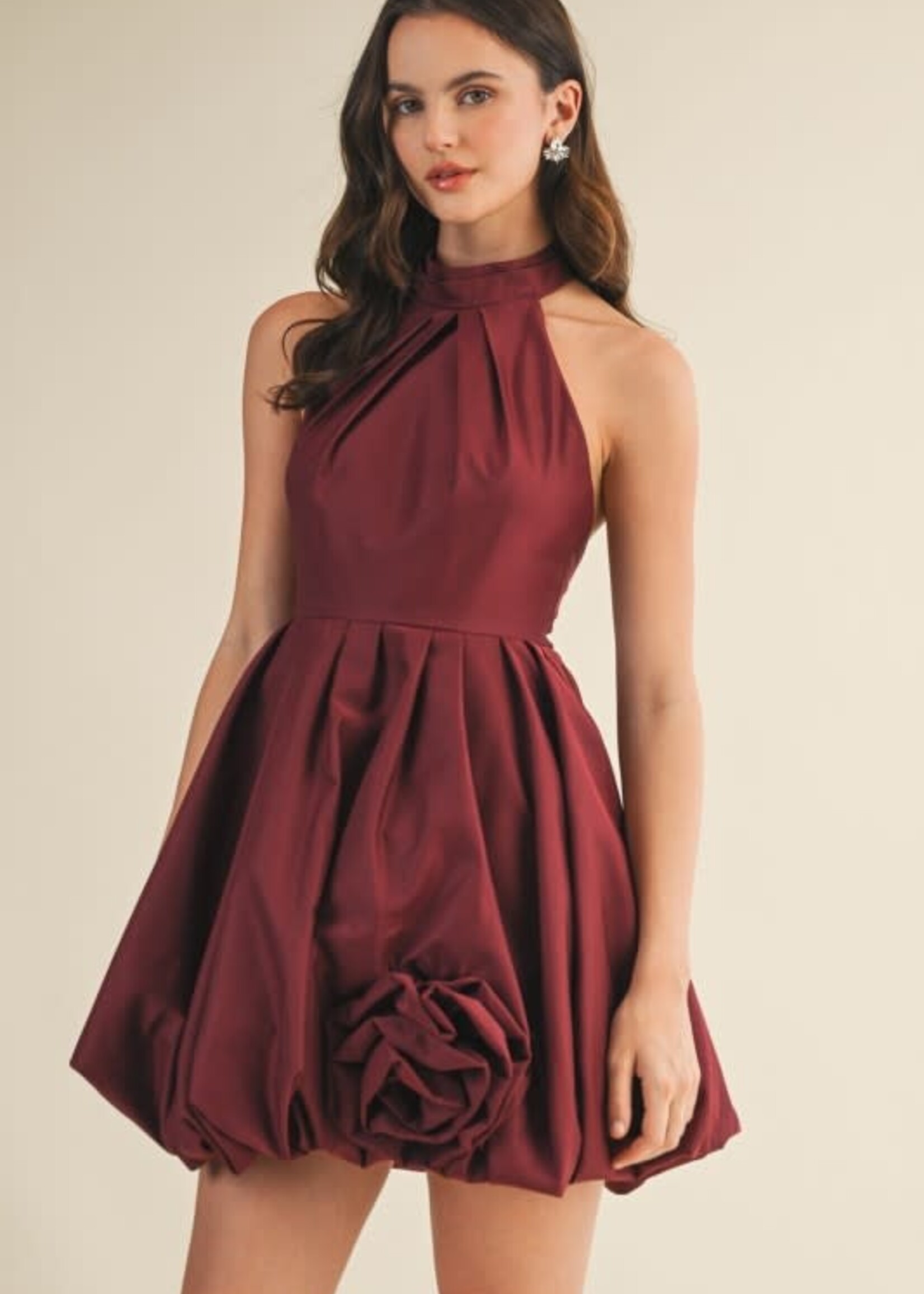 Bubble Bottom Part Dress (2 Colors)