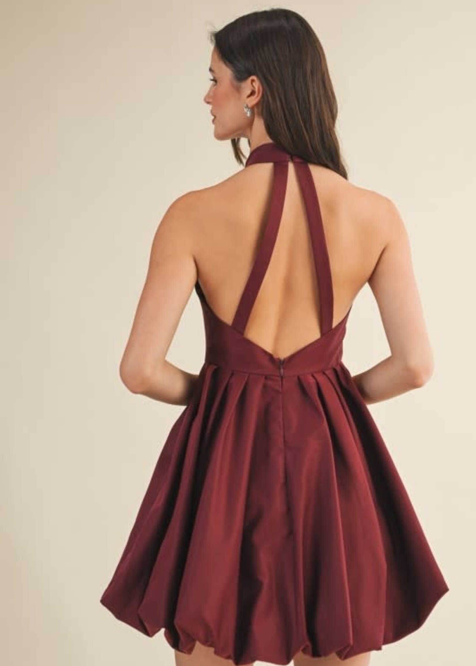 Bubble Bottom Part Dress (2 Colors)