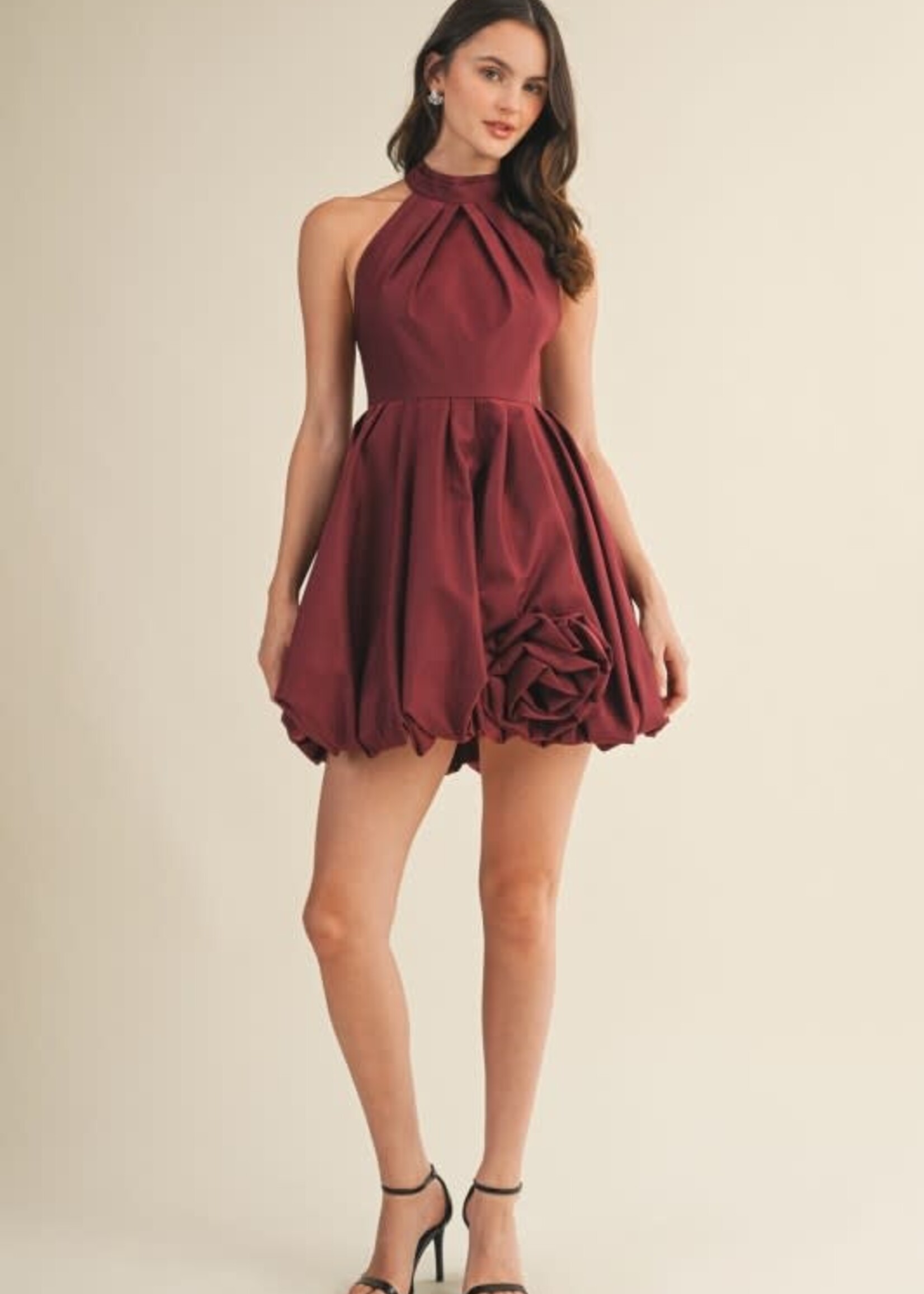 Bubble Bottom Part Dress (2 Colors)