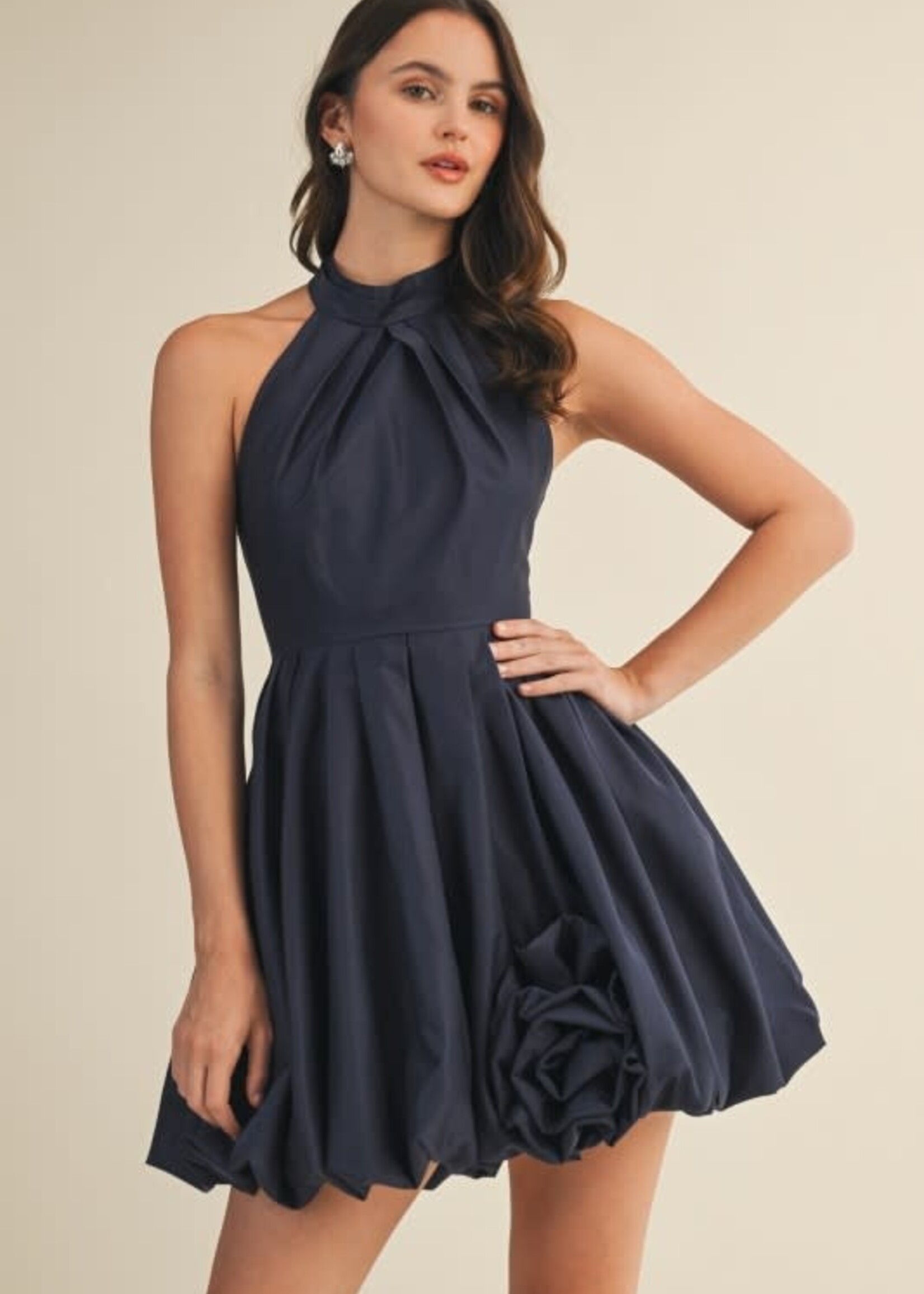 Bubble Bottom Part Dress (2 Colors)