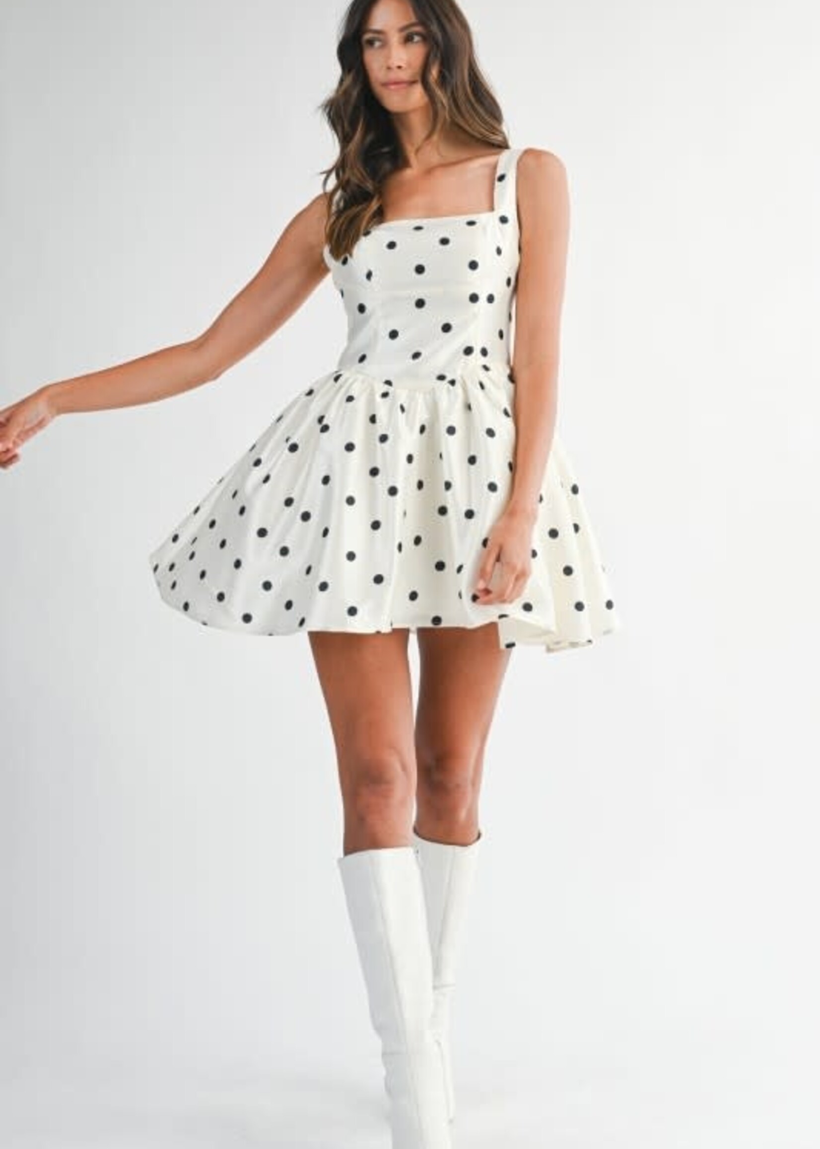 Hello Dotty Polka Dot Dress