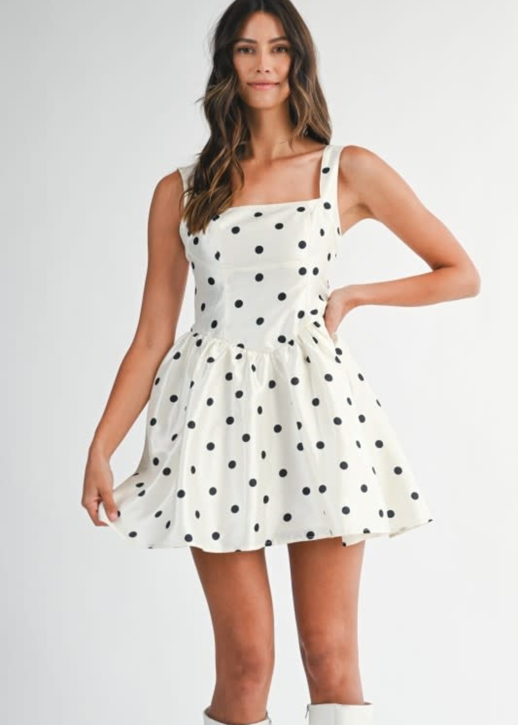 Hello Dotty Polka Dot Dress