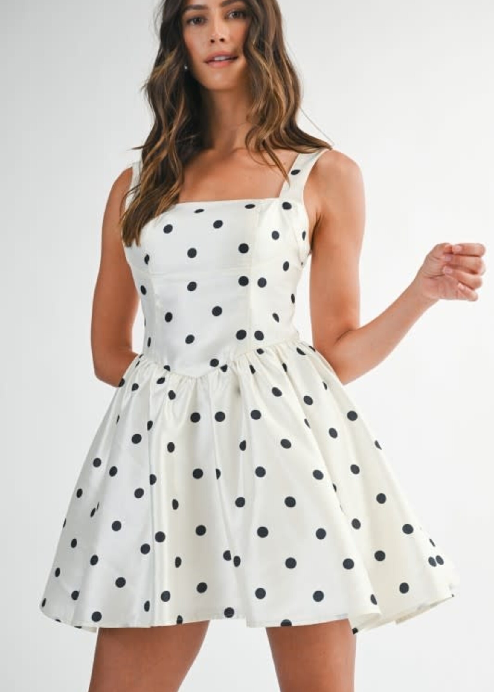 Hello Dotty Polka Dot Dress
