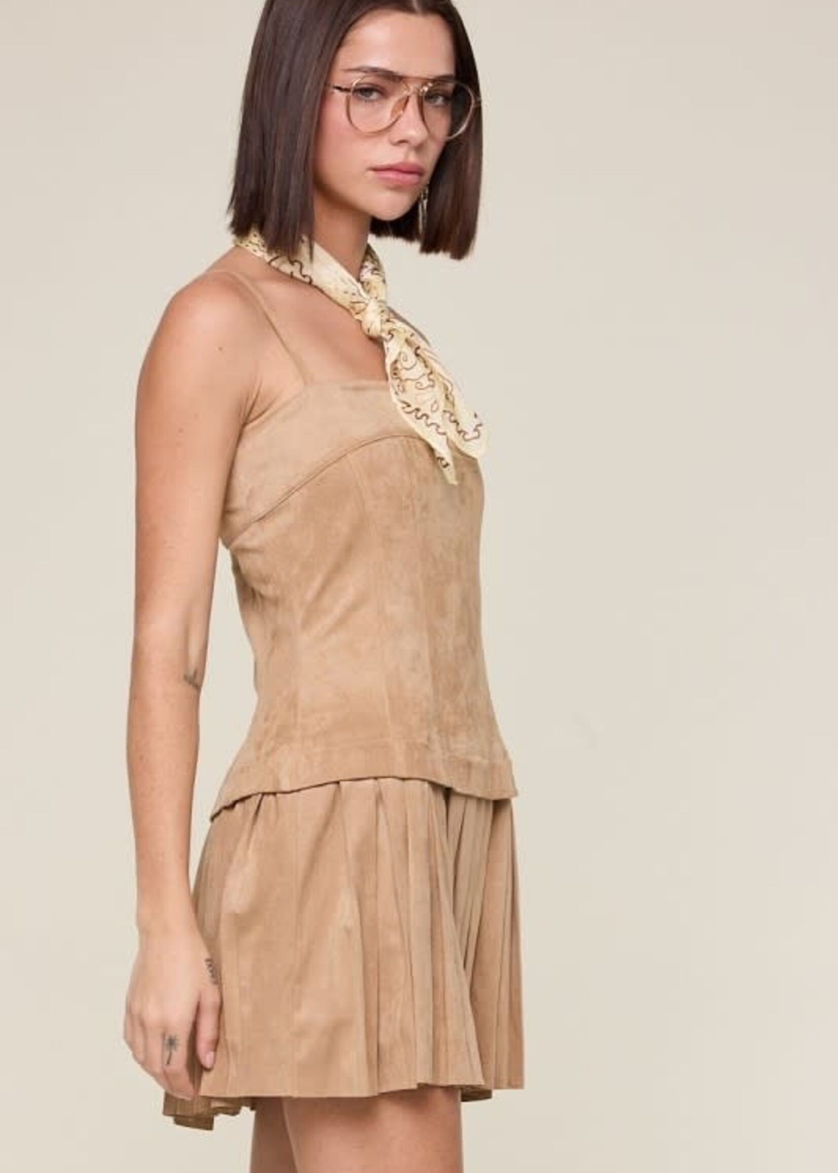 Suede Moment Dress (2 Colors)