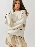 Simple Stitching Sweater