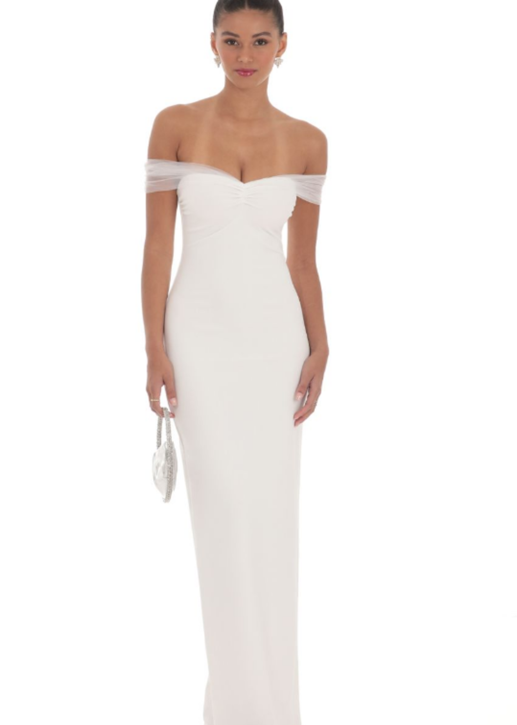 Touch Of Tulle White Formal