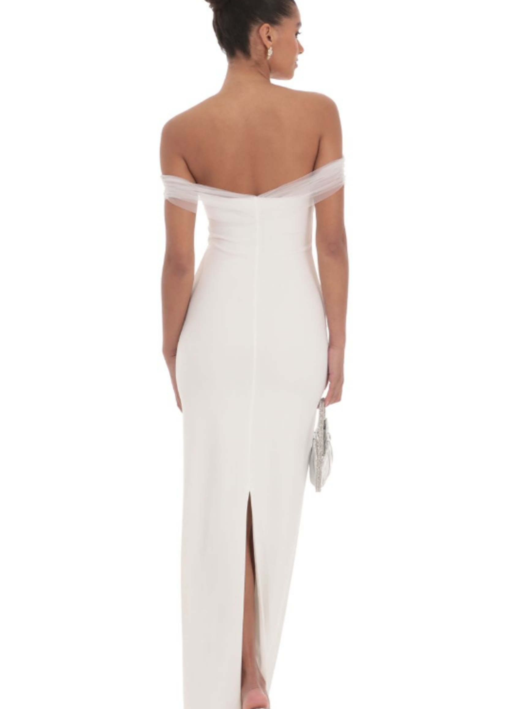 Touch Of Tulle White Formal