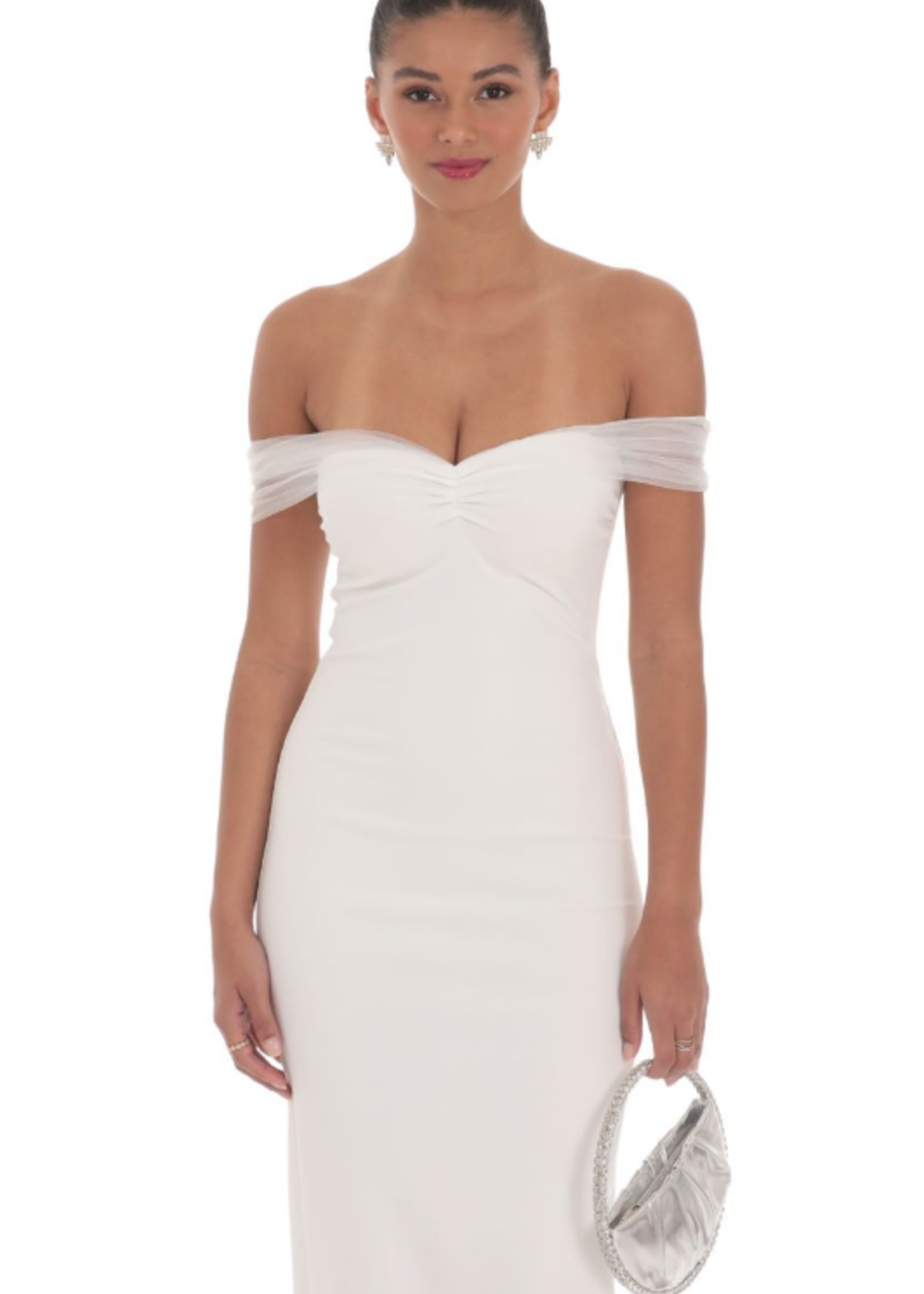 Touch Of Tulle White Formal