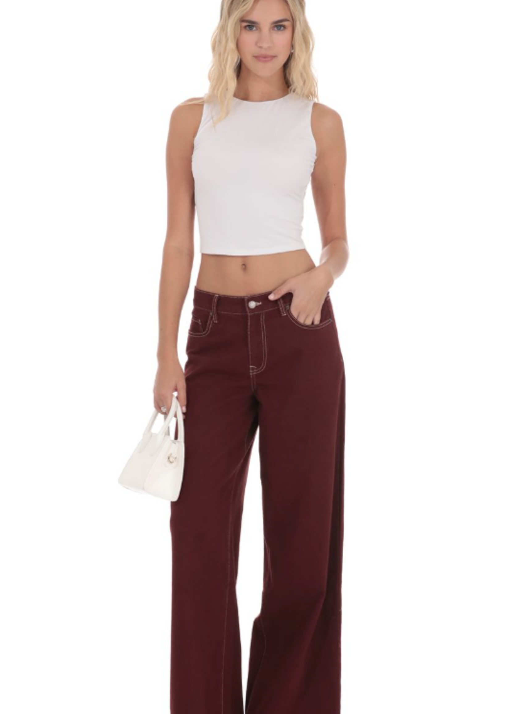 Open Back Twist Top (3 Colors)