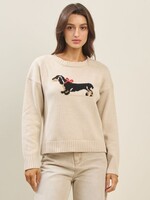Dachshund Bow Dog Sweater