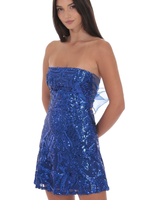 Royal Dream Bow Back Dress