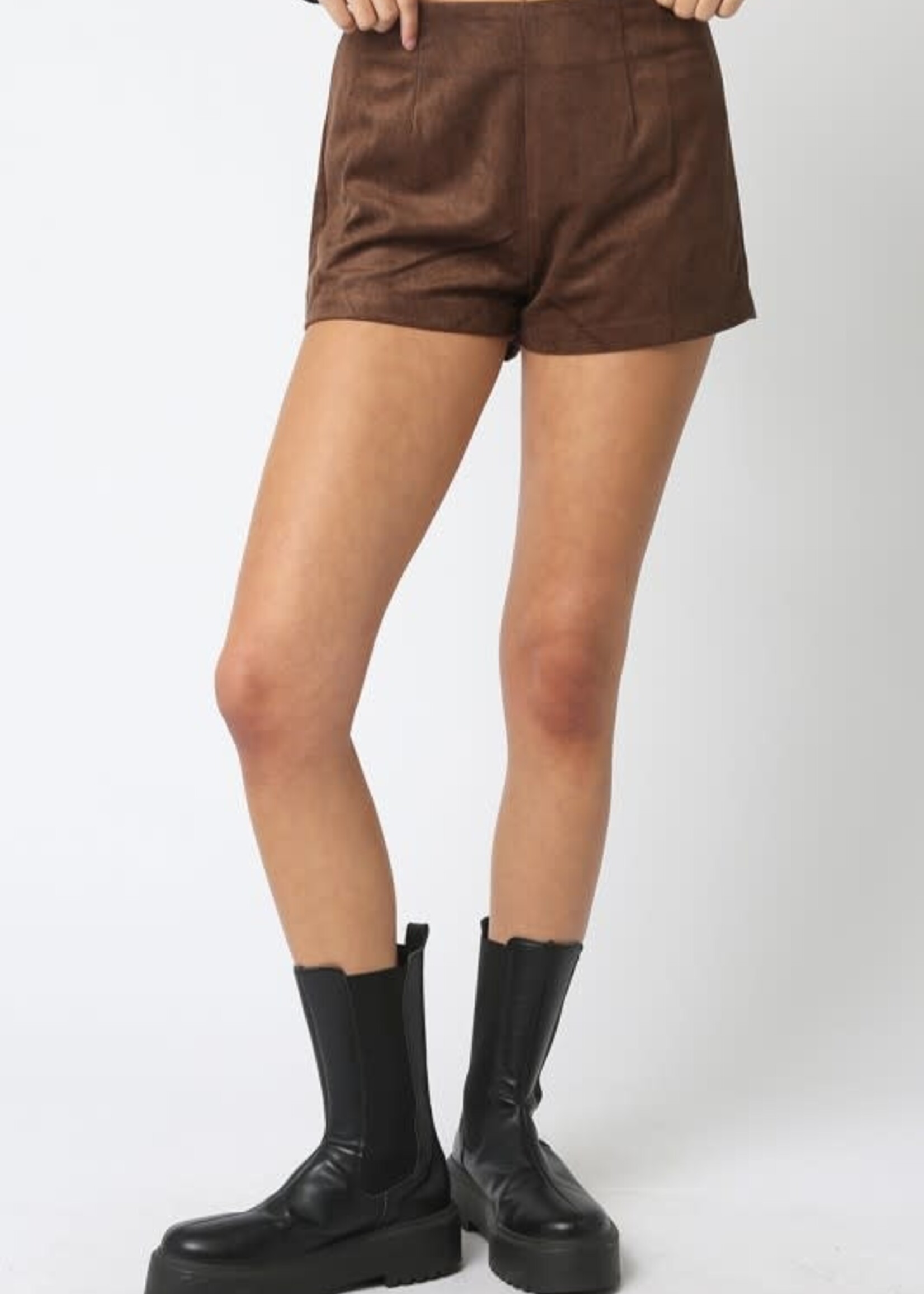 Suede Shorts (2 Colors)