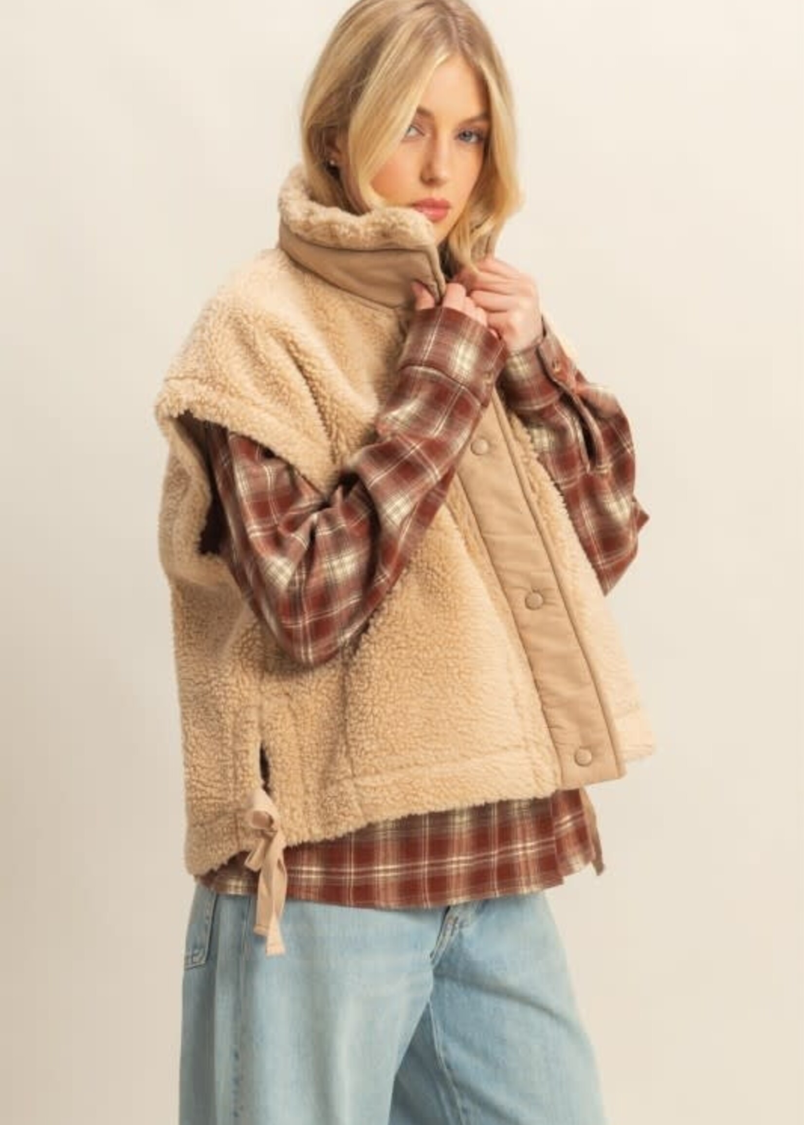 Cozy Sherpa Vest (2 Colors)