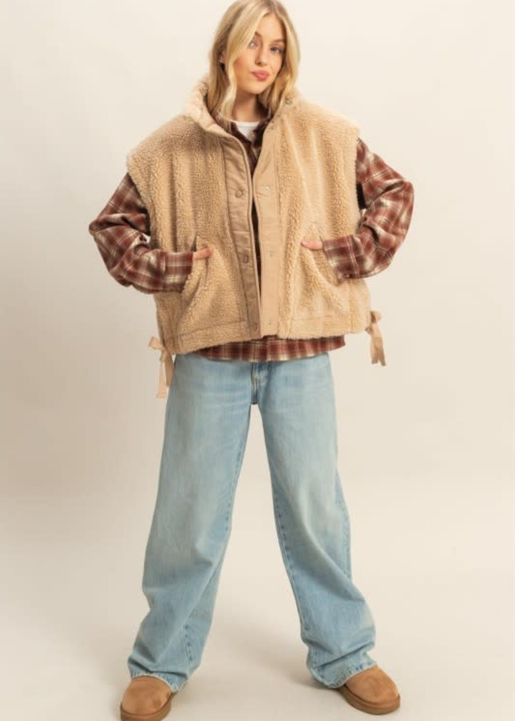 Cozy Sherpa Vest (2 Colors)