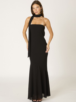 Fab Black Formal w/ Scarf