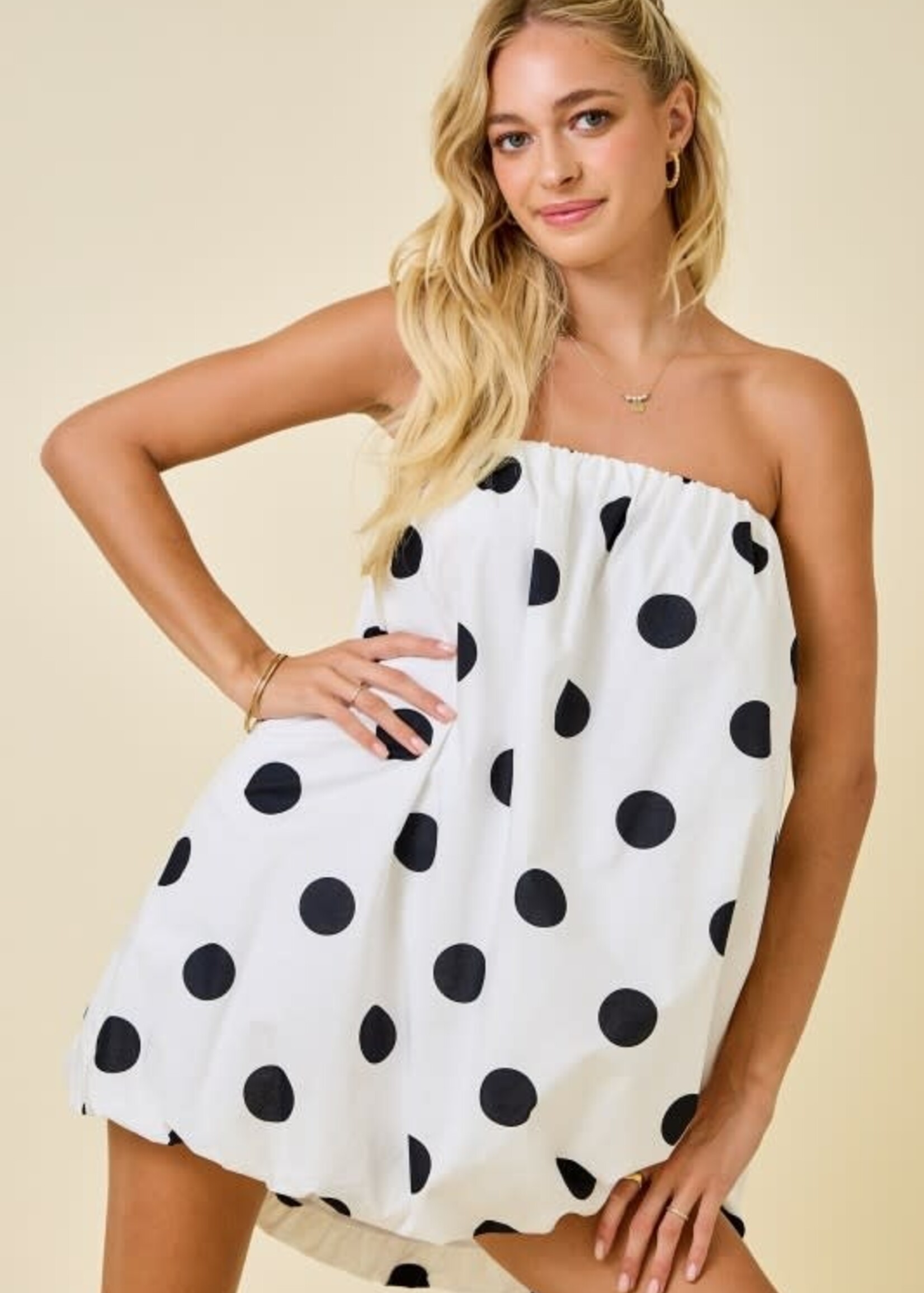 Polka Dot Balloon Dress