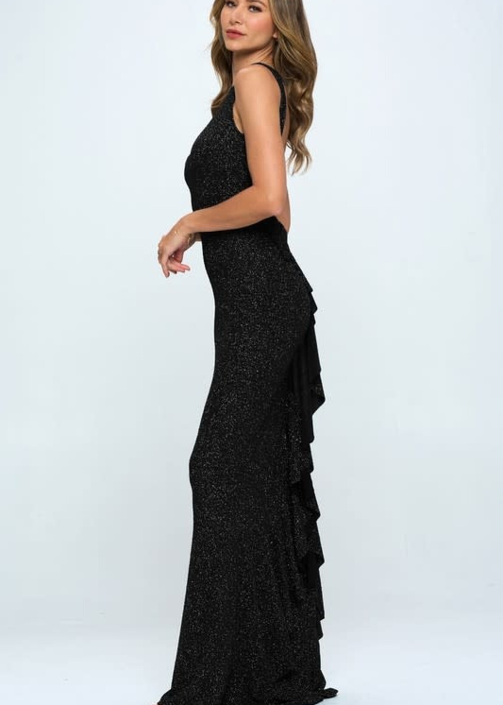 Bow Back Formal Dress (2 Colors)