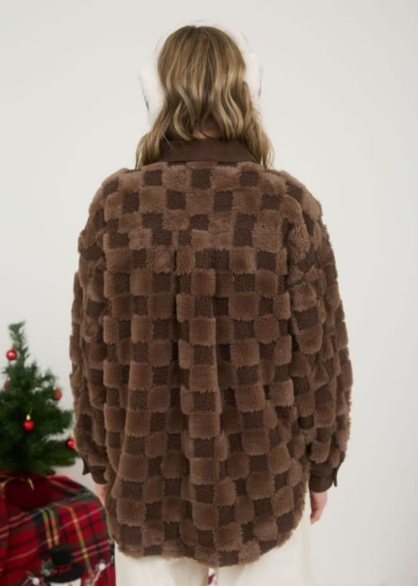 Fuzzy Comfy Shearling Shacket (2 Colors)