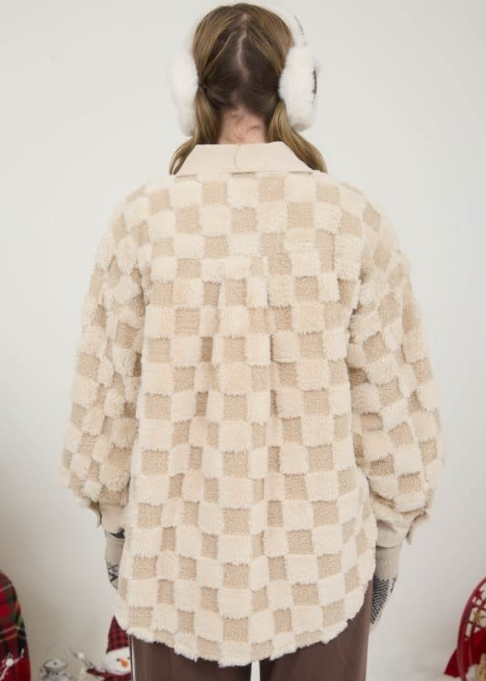 Fuzzy Comfy Shearling Shacket (2 Colors)