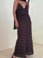 Polka Dot w/ Scarf Dress